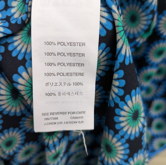 J. Crew. Pajama Style Top - Picture 2 of 7